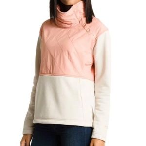 North Face Rosie Fleece Sherpa Quilted Pullover